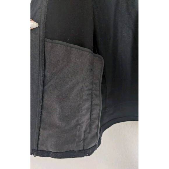 Smartwool Jacket Small Black Merino Wool Blend Full Zip Coat Gorpcore Outdoor - Picture 13 of 14